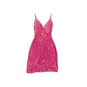 Lovely Day Hot Pink Sequin Mini Dress – Size S
